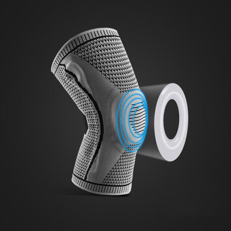 TULX Spring Support Silicone Knee Brace
