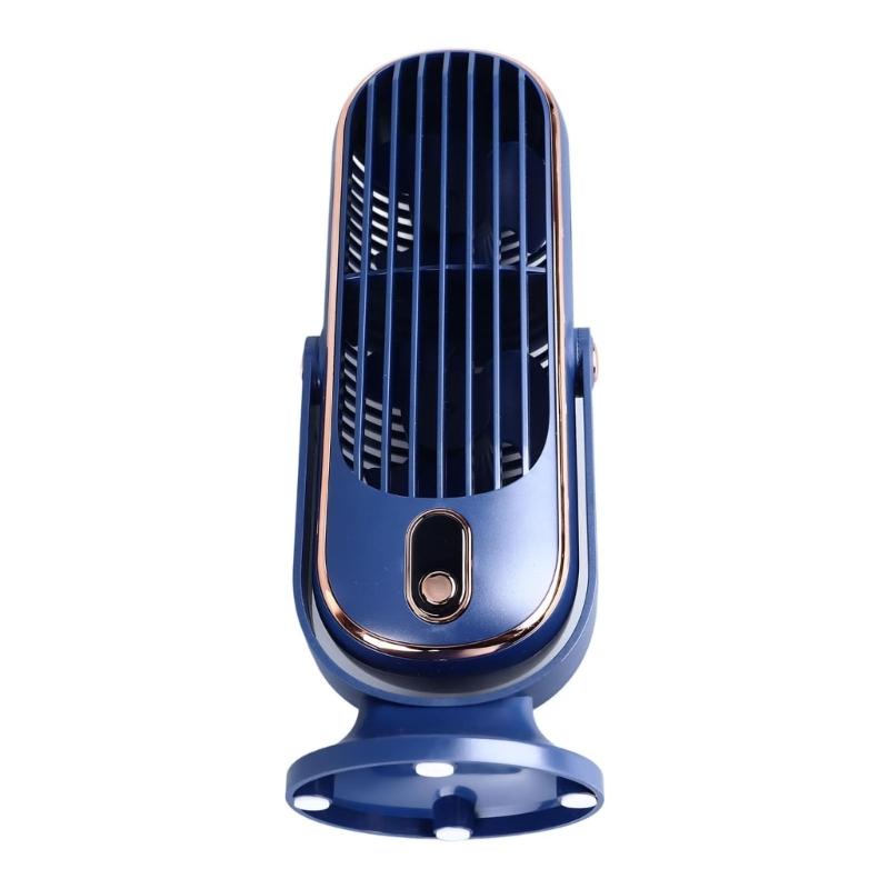 Desktop Tower Fan USB Powered 5 Speed Adjustable Brushless Desk Fan with LED Display Quiet Table Cooling Fan for Home