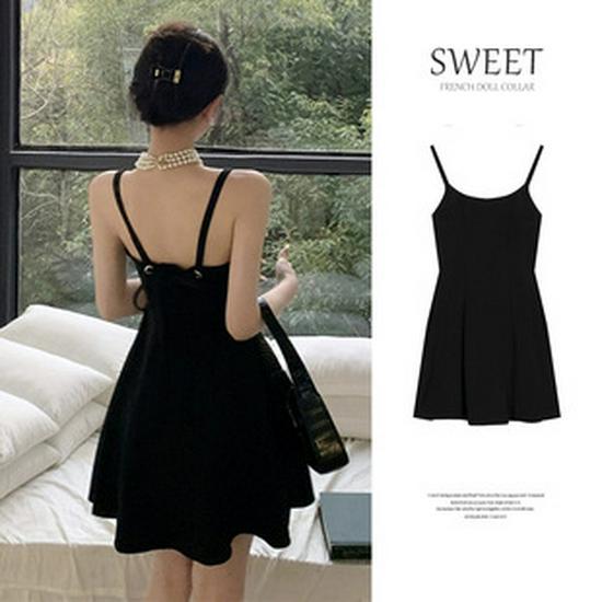 Elegant White Spaghetti Strap Backless Summer Dress for Women - Perfect for 2026 Beach Vacation