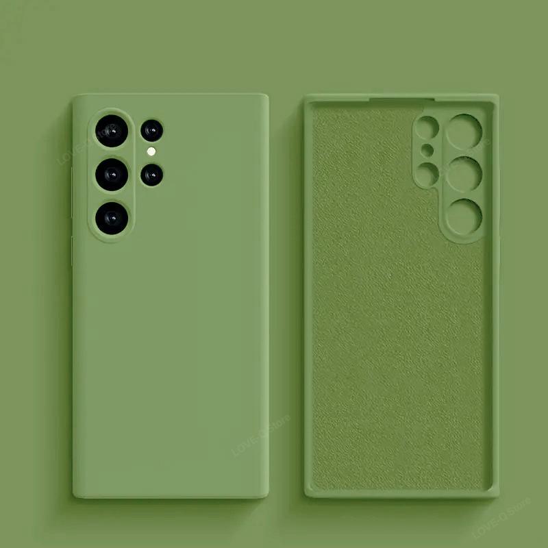 

Для S25 Ultra Plus чехол роскошный жидкий силиконовый мягкий TPU чехол для Samsung Galaxy S25 S24 S 25 Ultra Plus S25Ultra чехлы для телефонов принципиально Galaxy S25 Ultra