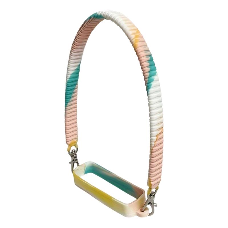 Efficient Sports Cup Leashes Portable Carrying Handle Silicone Drink Holders For Fitness Camping And Daily Activity