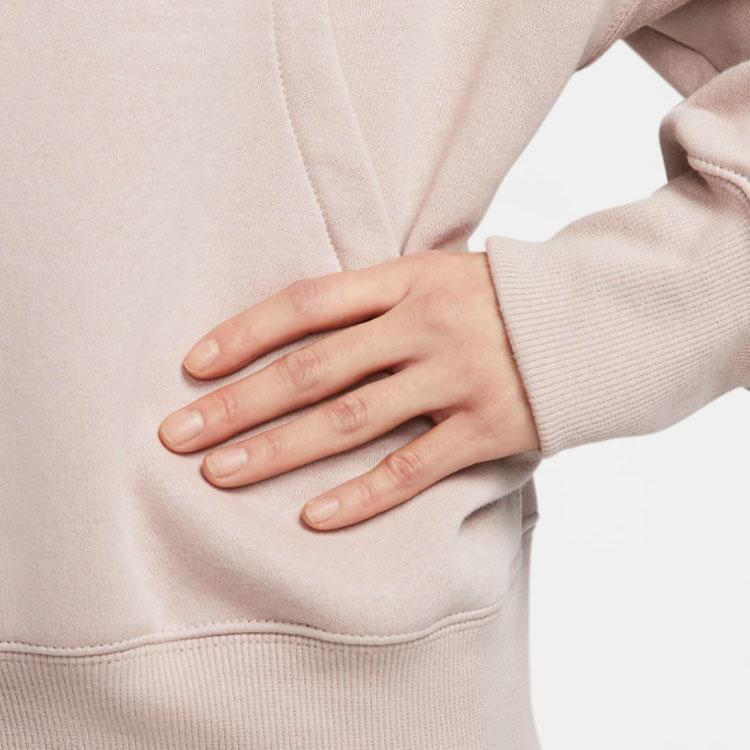 New Nike Sweatshirt Women's Light Pink DQ5858-272