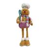 Stretch Legs Gingerbread Man Plush Ornament Biscuit Man Christmas Decor  Desktop Decoration