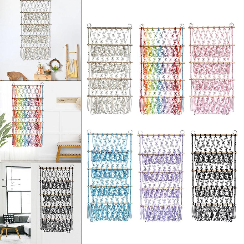 Netz-Hängematte für Plüschtiere, Wandhängende Hängematte, Plüschtier-Aufbewahrungs-Display, für