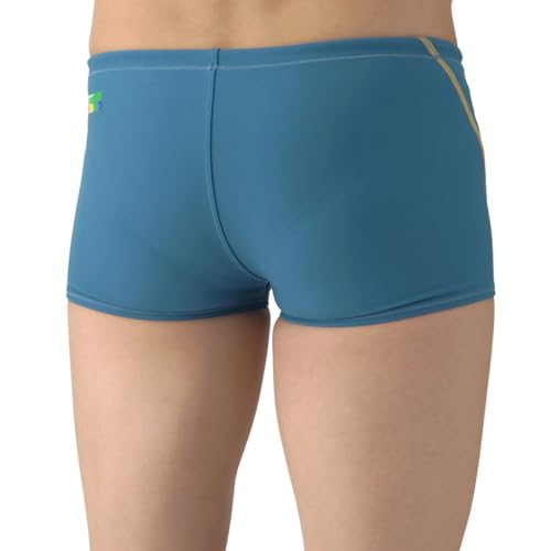 arena Men's TOUGHSUIT Competition Swimsuit for Training, Size L, Short Leg, for Durability and Training, AS6SWM07M