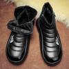 Winter Outdoor Herren Samt Plateau Schuhe Mode Fuß Freizeit Schneestiefel Jung und Jung Verdickt Warm High-Top Schuhe
