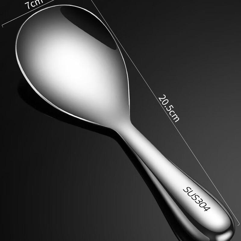 Wutuo 304 Stainless Steel Hollow Handle Serving Spoons, Set of 3