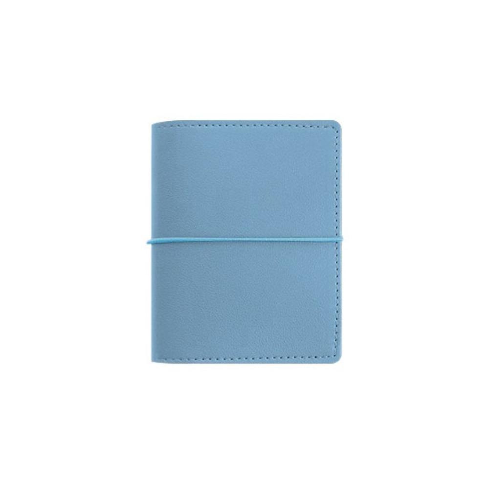 PU Leather Loose Leaf Notebook M5 DIY Binder Notebook Creative Mini Pocket Notebook  School