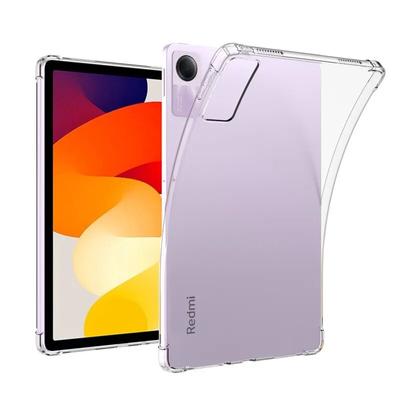Airbagy měkké TPU pro Redmi Pad SE 11" pouzdro Průhledný kryt pro Xiaomi RedMi Pad SE 2023 11palcový průhledný silikonový kryt na tablet
