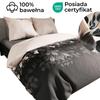 KELLY bedding set 220x200 cm - satin cotton, dark, elegant pattern