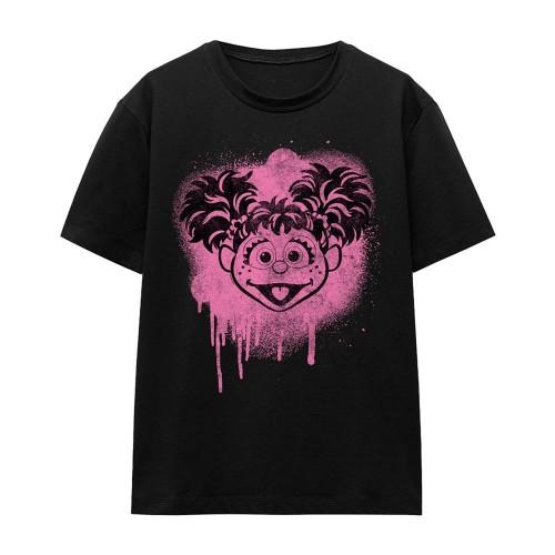 Sesame Street Womens/Ladies Spray Face Abby Cadabby Graffiti T-Shirt