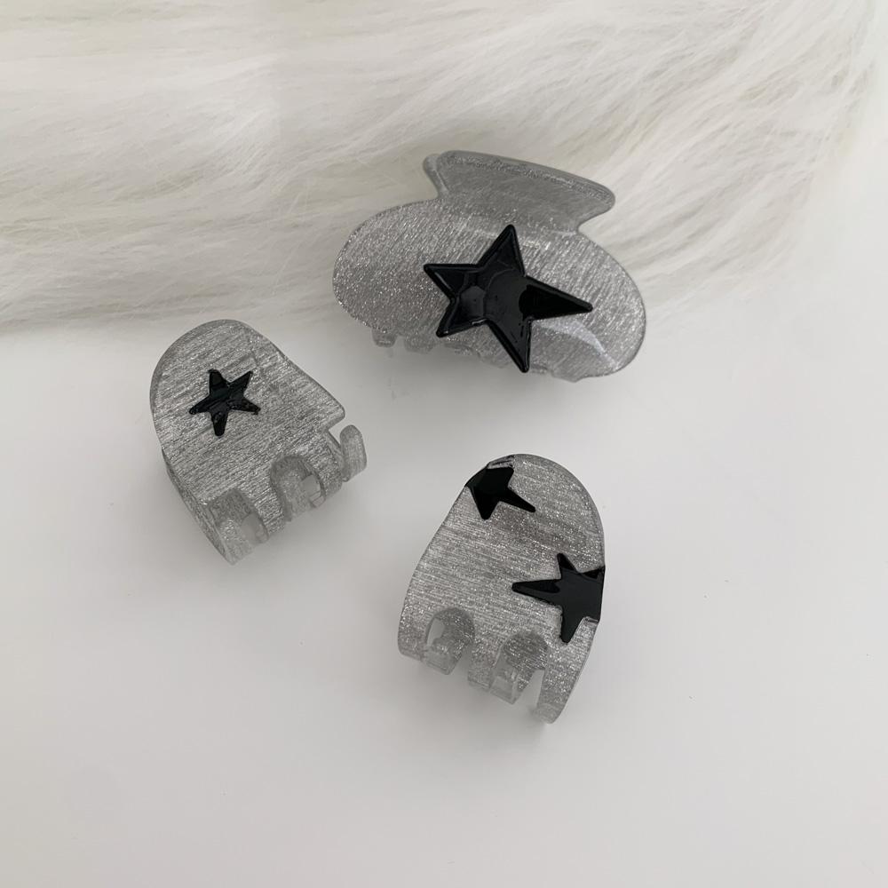 

Мини-заколка для волос Blue City Black Pearl Star, 2 размера