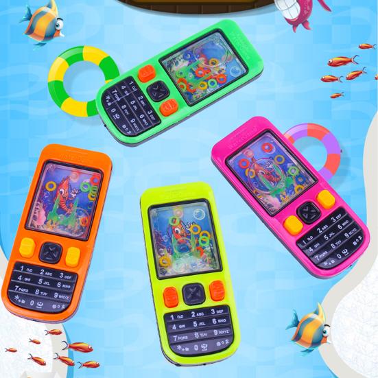 

Забавная игровая игрушка, классический мобильный телефон с безопасным водным кольцом