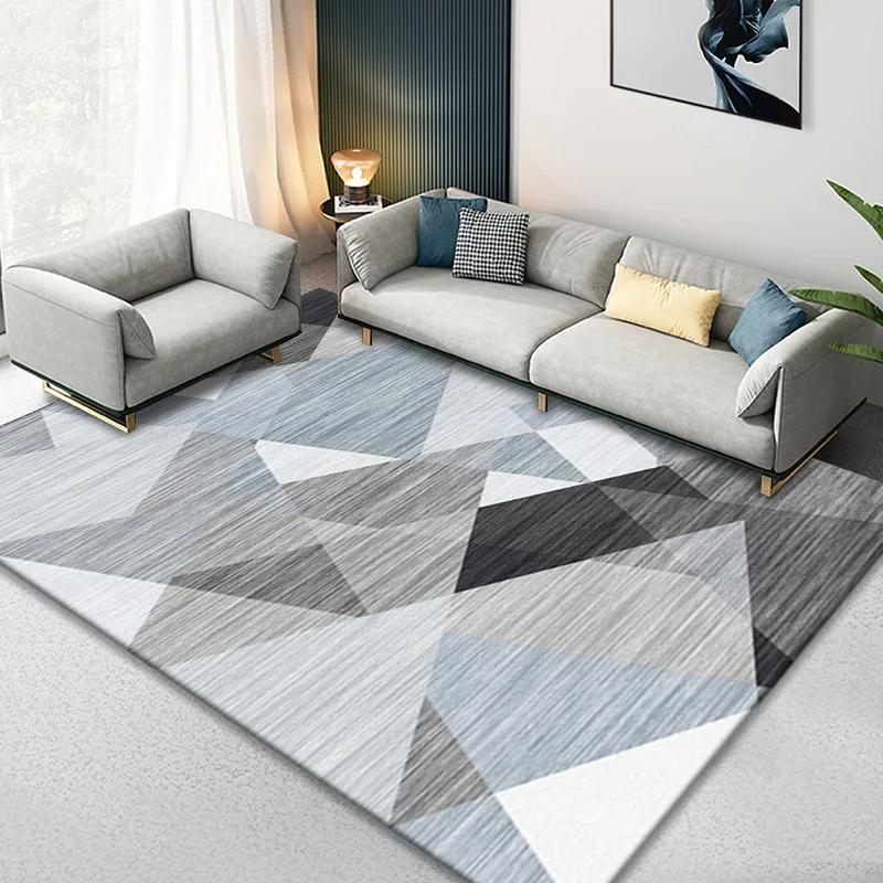 Geometria Marmorizzata Nordica Decorazione Stanza Adolescenti Tappeti per Soggiorno Tappeto Camera da Letto Tappeti da Area Antiscivolo Tappetini Lavabili in Casa