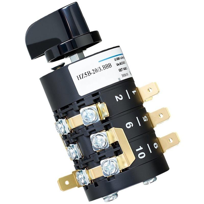 ABKP-Rotary Cam Changeover Switch HZ5B 20/3.BBB 3-Pole 8-Way
