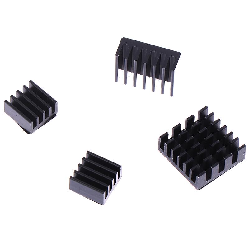 Cpu Ram Lan Usb Aluminum Heat Sink Radiator Cooling For Raspberry Pi 4B