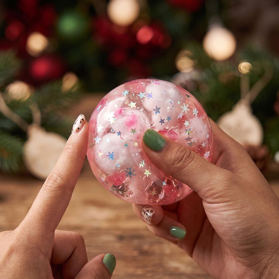Christmas Ball Cute Stress Toy for Kids and Adults