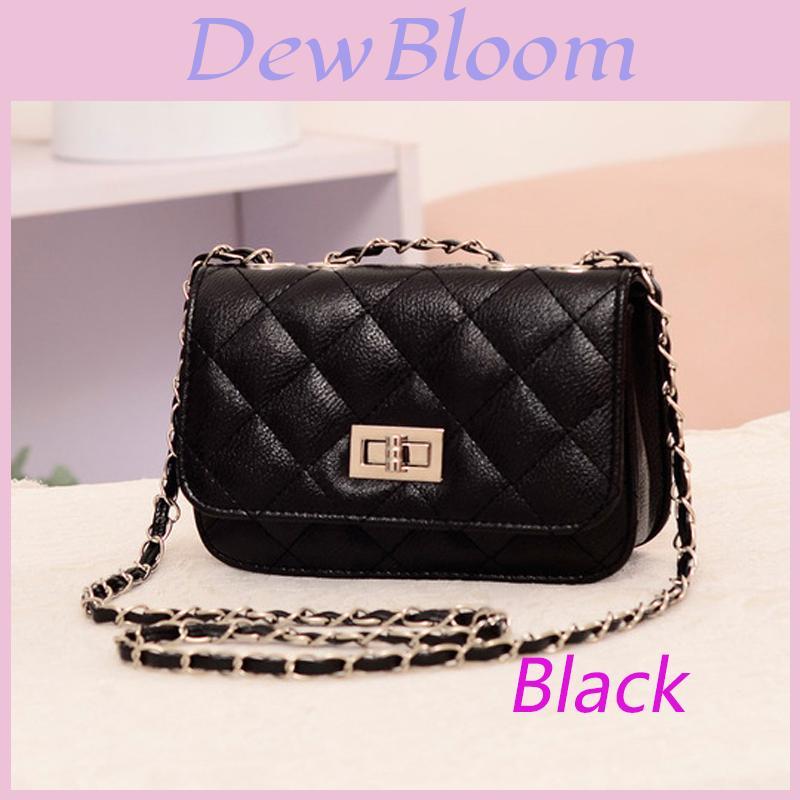 Borsa a Tracolla Mini alla Moda Carina con Catena per Donna, Piccola Borsa a Spalla in Pelle PU