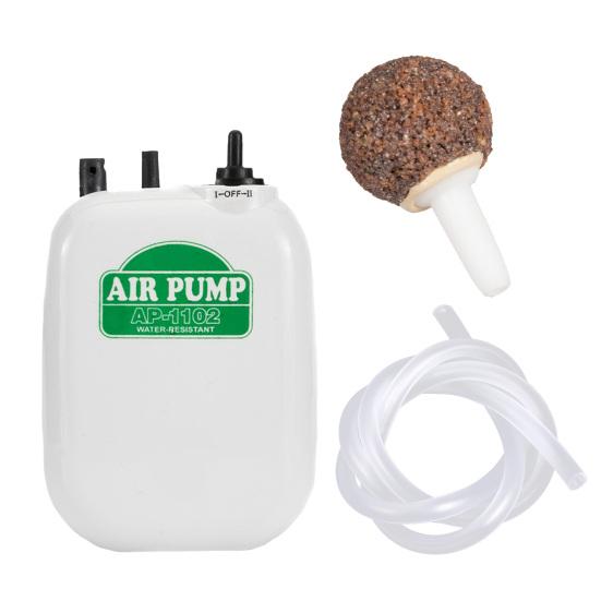 AP1102 Wodoodporna Pompa Powietrza do Wędkarstwa Elektryczna Przenośna Odporna na Wodę Bateria o Dużej Mocy Wędkarstwo