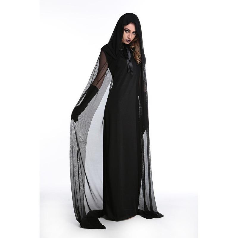 Halloween Witch Vampire Ghost Ghost Cape Witch Uniform Party Cosplay Costume Code