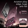 Neu! Magnetische Metall-Handyhülle für iPhone 18 Pro Max Neuankunft Metallrahmen und Metall-Kameralinsenring Sturzfest für iPhone 18 Pro