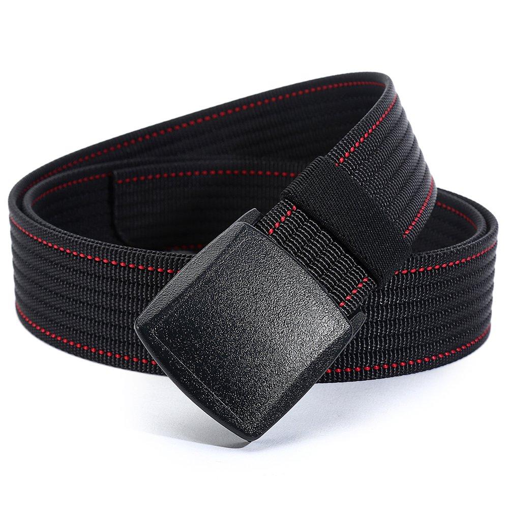 LionVII Nylon Upgraded Adjustable Belt for and Suitable for Workwear and the 38mm 125cm Long Belt, Edition High-Strength, Lightweight, Sports,