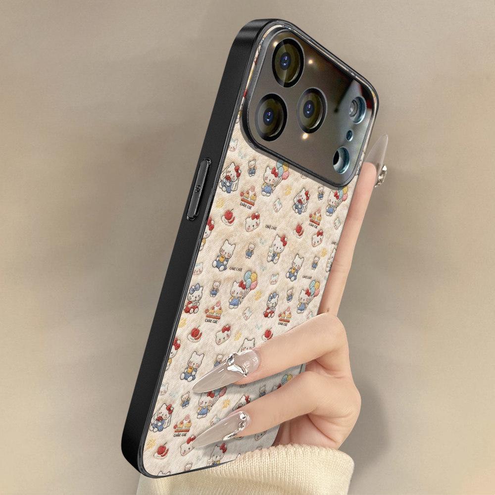 Lambskin Phone Case for Apple 17 and Previous Models (16 Pro, 15 Pro Max, 14, 13 Drop-Proof, 12) - Cute and Stylish Design