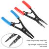 2001700 Metal Circlip Pliers Set Heavy Duty Universal 10 Inches Car Repair Tool Auto Parts Internal External Snap Ring Pliers