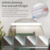LED Makeup Light Rechargeable Magnetic Eye Protection Mirror Lamp Touch Wall Lights 30CM For Selfie Wardrobe Bathroom Lighting