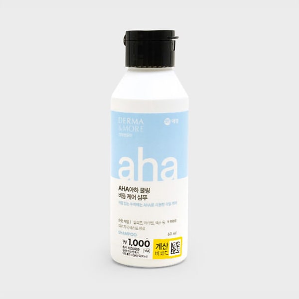

Derma&More Aha Охолоджуючий шампунь від лупи 60 мл