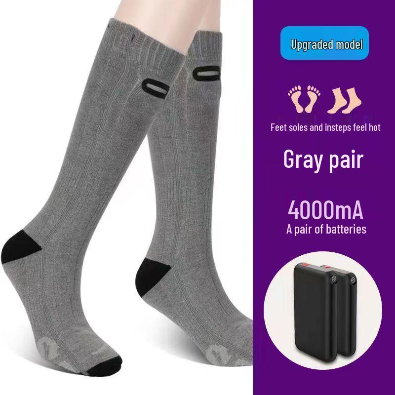 

Носки с подогревом с управлением по Bluetooth для мужчин и женщин - Тепло для всей стопы с регулируемой температурой Universal Size (Fits 36-43)