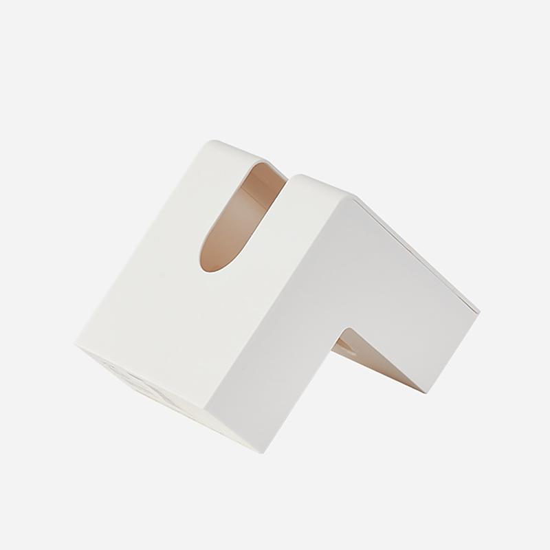 1PC Paper Holder High-value Tissue Creative Box Simple Creative Modern L-shaped Nordic Japanese Instagram 13.5x8x5cm