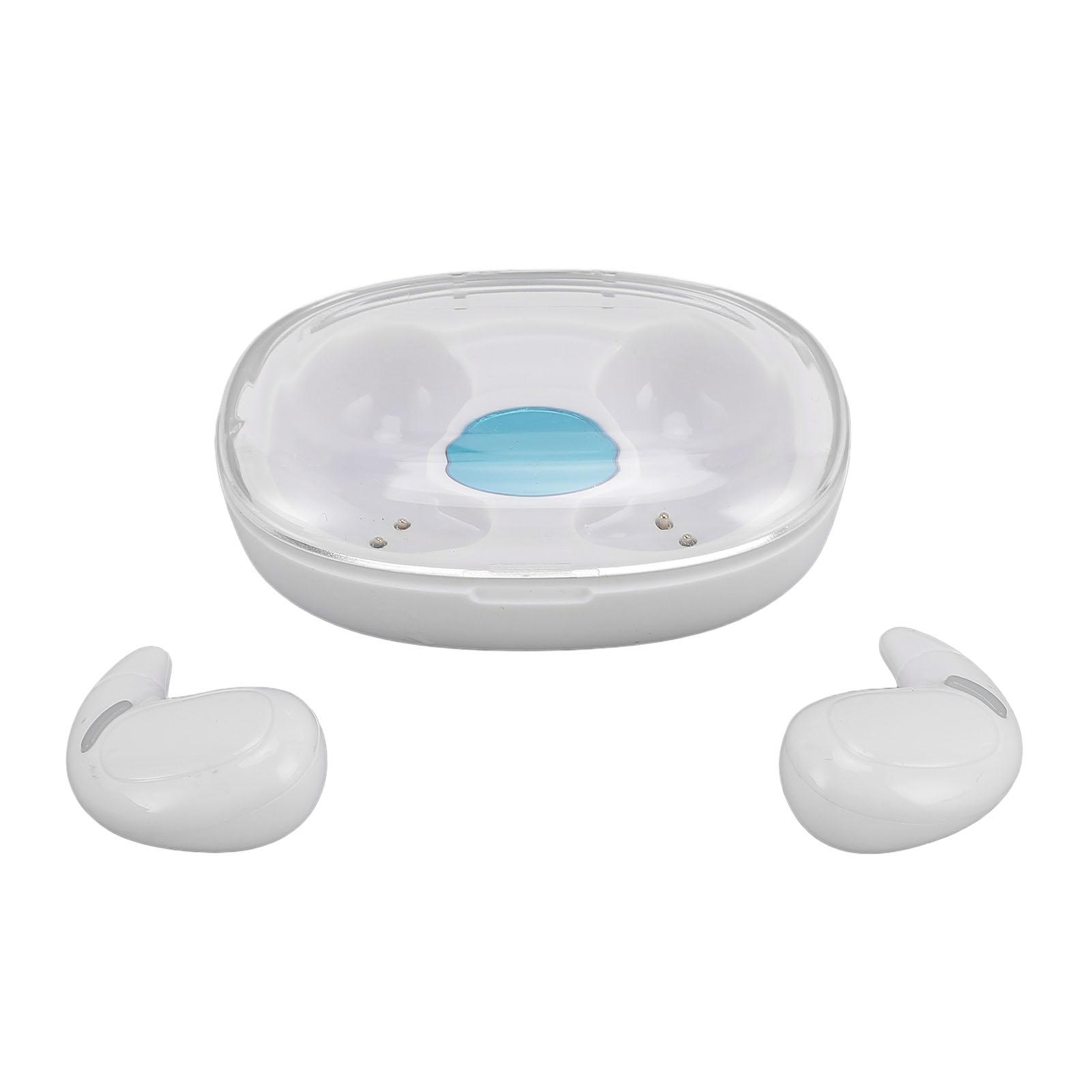 

Беспроводные наушники для сна для спящих на боку Bluetooth 5.3 с высококачественным светодиодным дисплеем Smart Touch белый