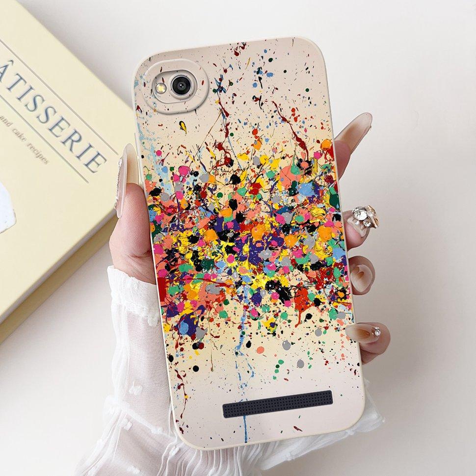 Cute Cartoon Cover For Xiaomi Redmi 4A Phone Case For Xiaomi Redmi 4A 5A 6A Redmi4A Redmi5A ShockProof Back Cover Funda