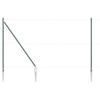 Fence Posts with Drive In Sleeve 7 Pcs Green