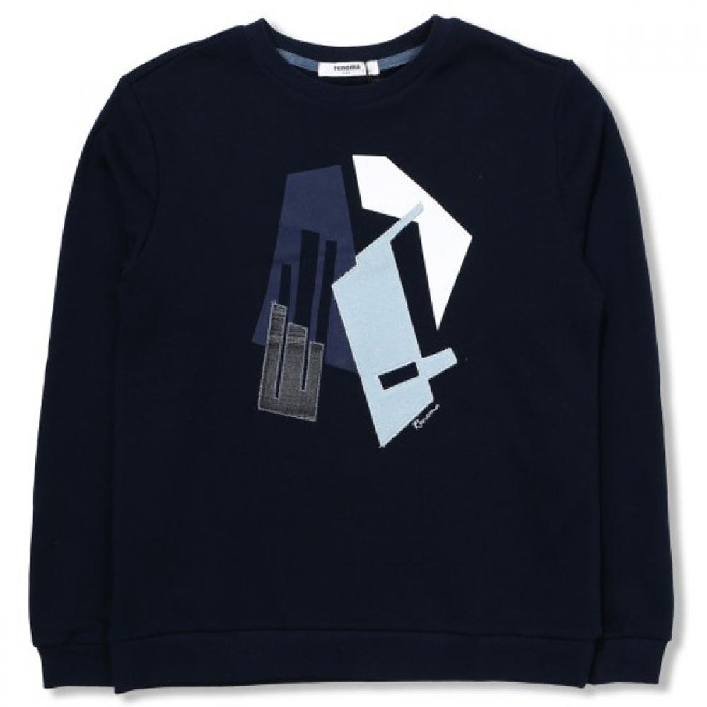 

Renoma Kids Boys Patch Point Sweatshirt R1941t102 R1941T102_13 (blue)/110