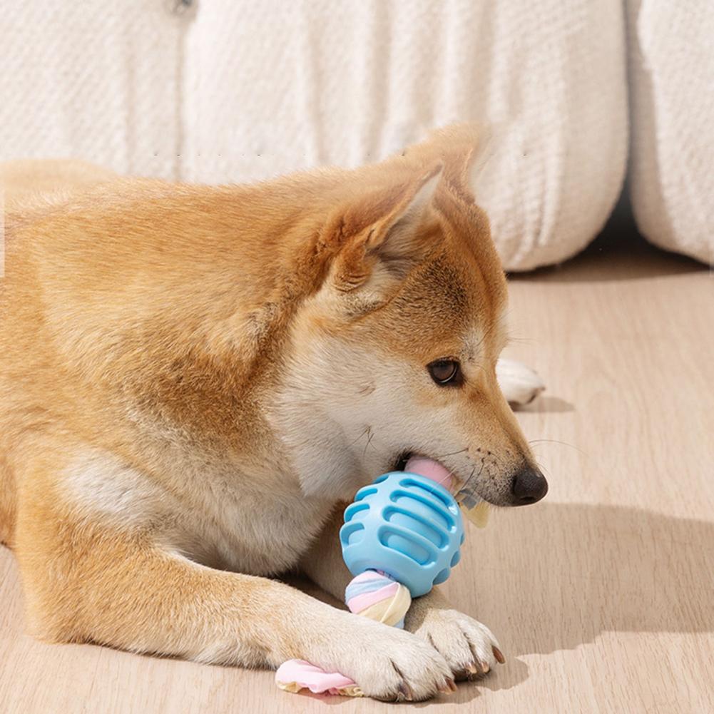 Puppy Teething Toys Dog Chew Toys for Anxiety Relief Teething Bite-resistant Chew Toys for Dogs Cotton Rope Pet Chew Toy Gifts