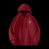 Hodo Year of the Horse Zodiac Red Hooded Sweatshirt
