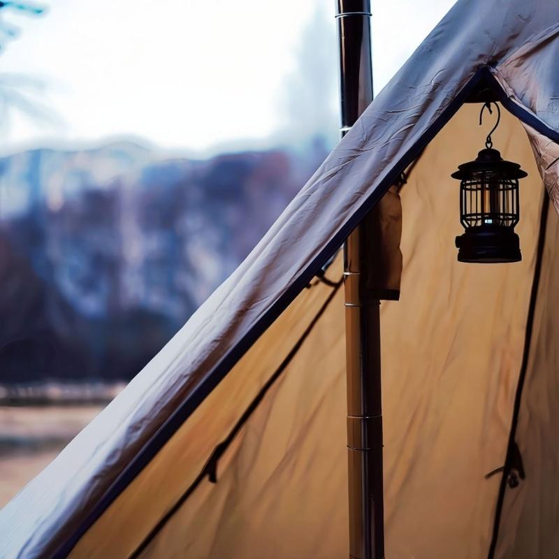 Wind Resistant Outdoor Stove Pipe Tent Heaters Accessory Corrosion Proof Design Camping Equipment for Any Season