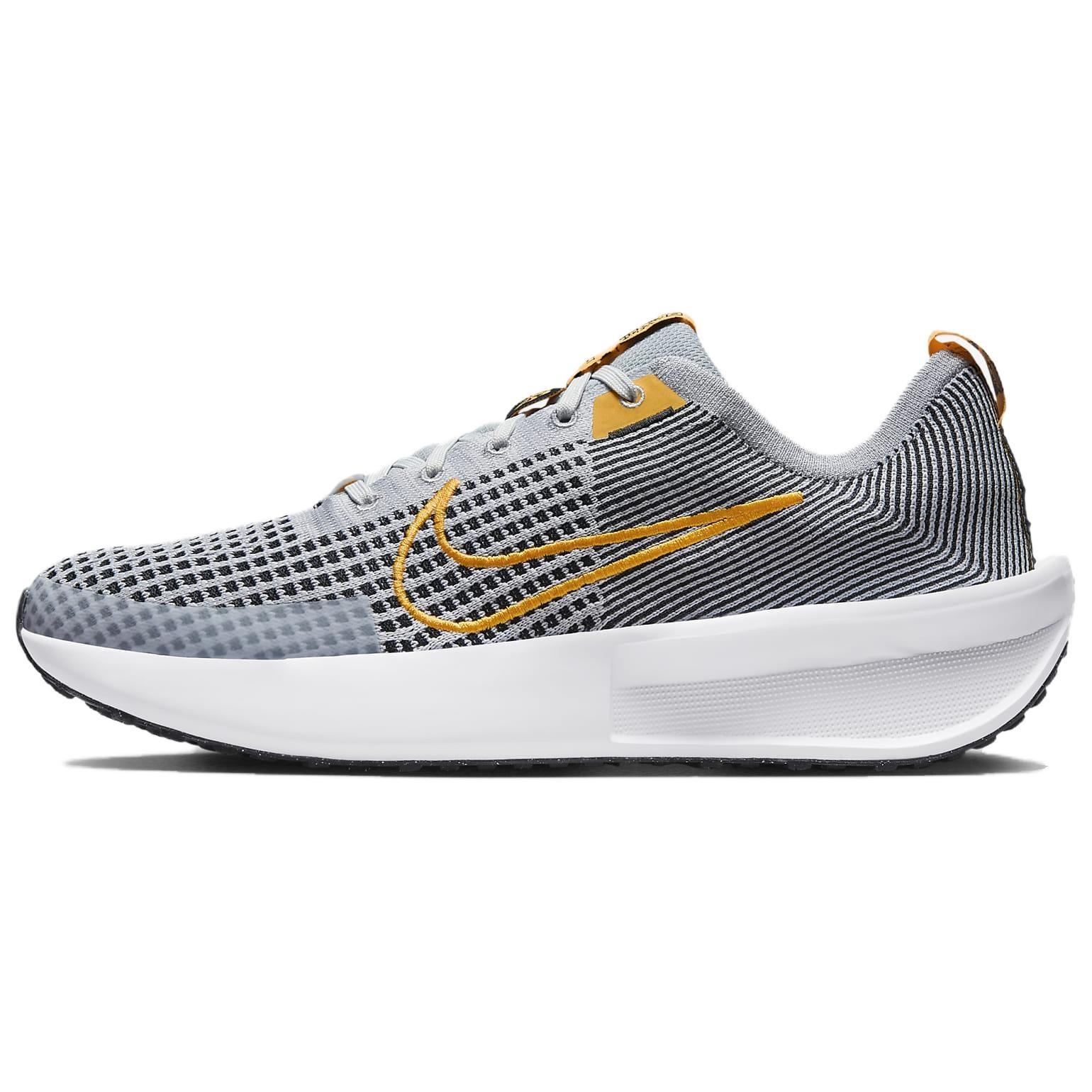 Nike Interact Run Wolf Grey Black White Laser Orange Men s FD2291-004 EU 45