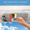 Car Sun Visor Organizer Truck Storage Bag Car Sun Visor Organizer Accessories Storage Bag for Card License Key Mobile Phone Invoice Document