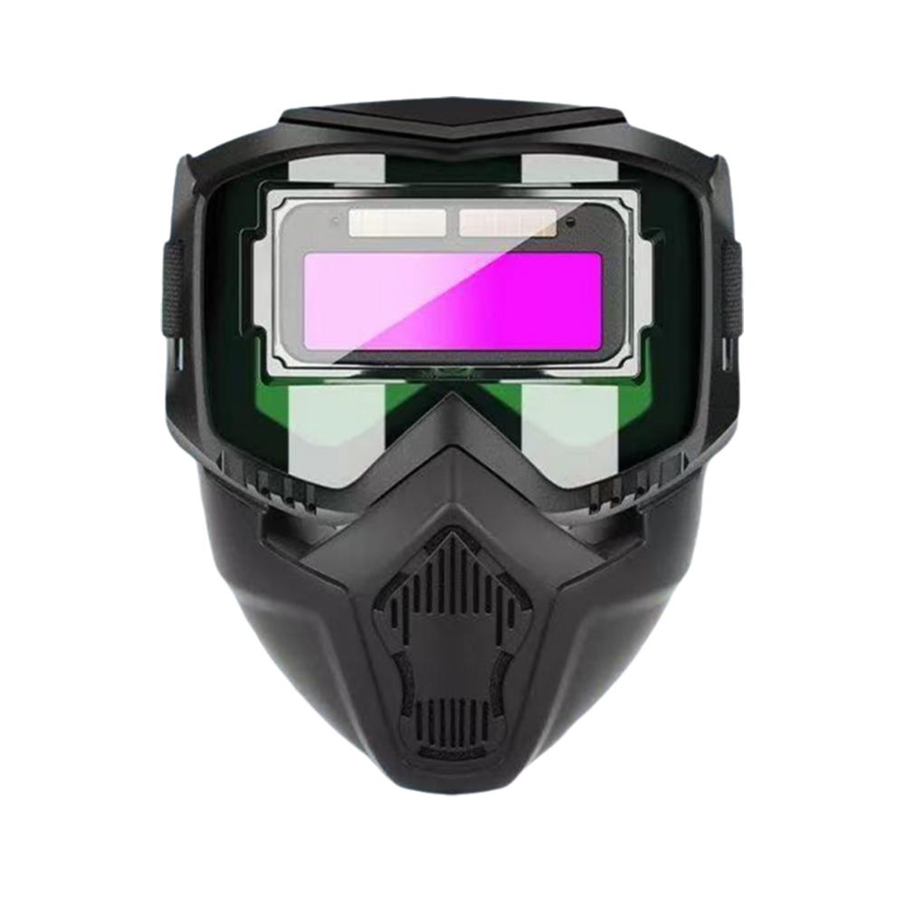 Welding Helmet Auto Darkening Large Viewing True Color Welding Mask Detachable Wide Shade Welder Mask for Welding and Cutting