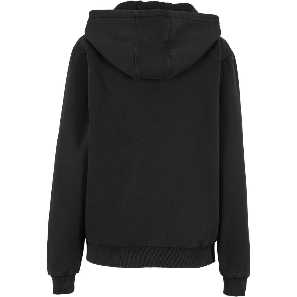 Build Your Brand Womens/Ladies Vintage Heavy Full Zip Hoodie