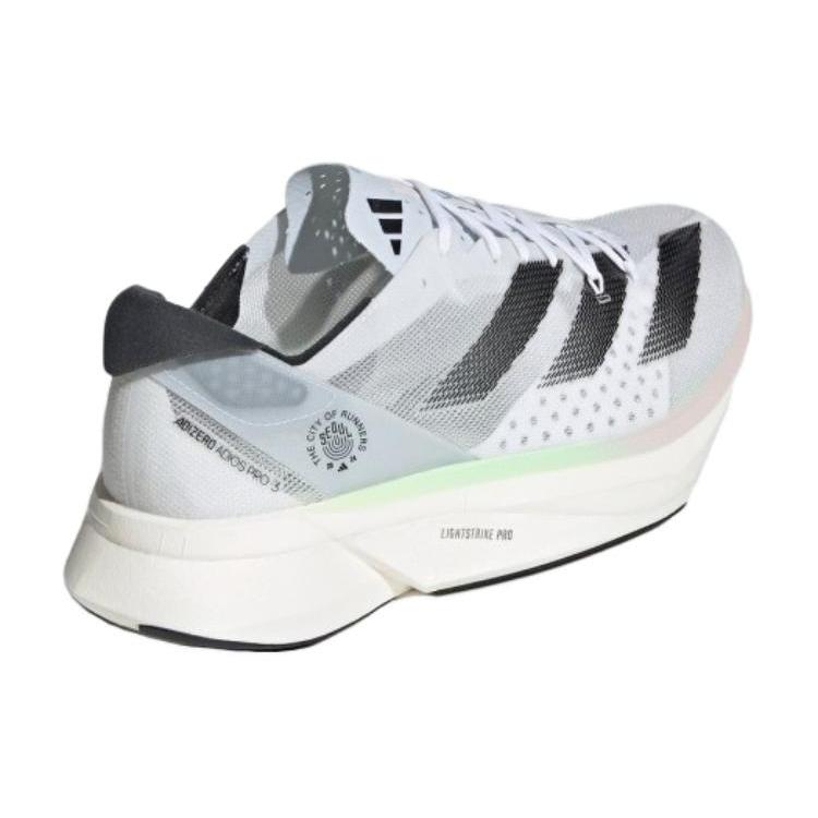 New Adidas Adizero Adios Pro 3 Cushioned Slip Resistant Low Top Casual Running Shoes Men's Gray IE3721