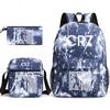Jugendmode Rucksack Umhängetasche Federmäppchen Kinder Schüler Schultasche 3-teiliges Set