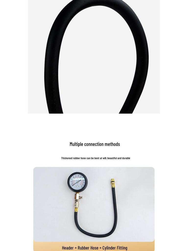 Motorcycle and Auto Engine Cylinder Pressure Detection Tool