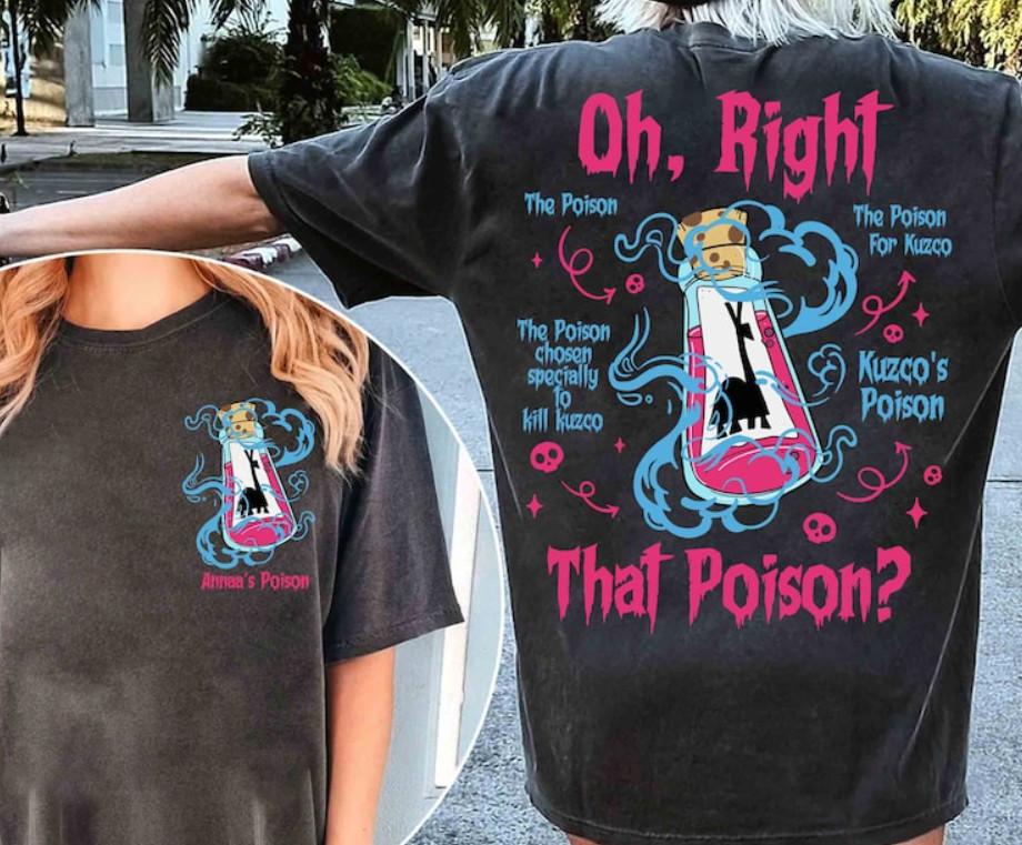 Personalized Kuzco S Poison Yzma S Extract Of Llama Shirt, Villains Tee Double S Unisex T-Shirt XXXL