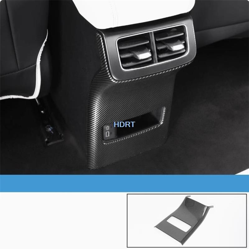Car Style Steering Wheel Gear Shift Window Control Panel Vent Outlet Cover Carbon Fibre Interior Sticker For BYD Seal 06 2024 +