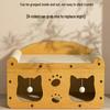 Vertical Cat Scratching Post and Bed - Wear-Resistant, All-Season Cat Claw Board & Winter Cat House with Toy