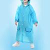 1pc-Cute Kids Raincoat Waterproof Children Duck Frog Rain Poncho Rain Coat Jacket with Backpack Position Student Rainwear